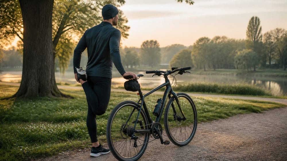 Étirement après le vélo : les gestes doux pour récupérer sans forcer