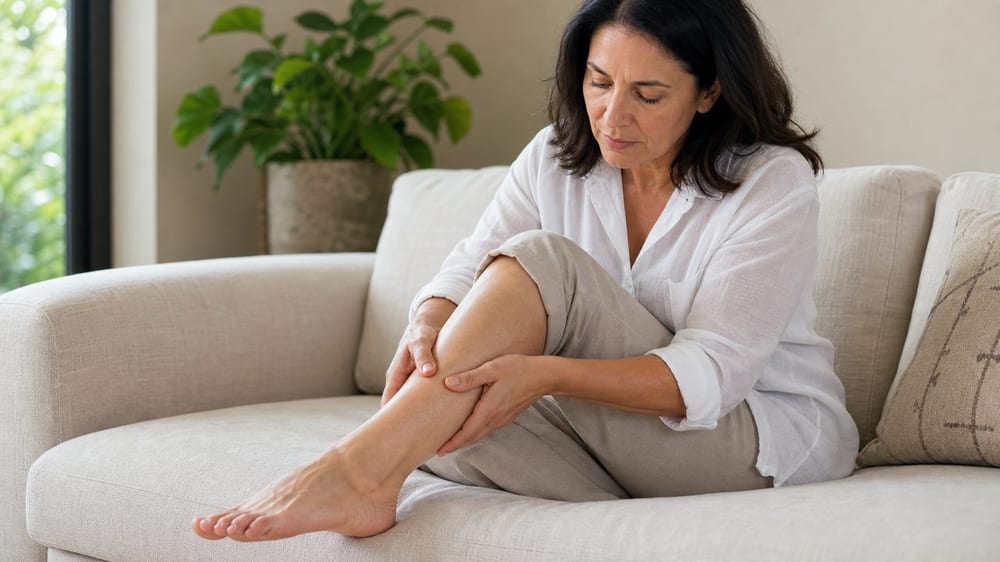 Jambes lourdes massage : les gestes doux qui soulagent sans forcer