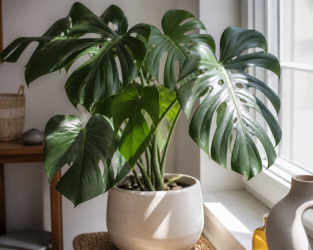 Monstera plante