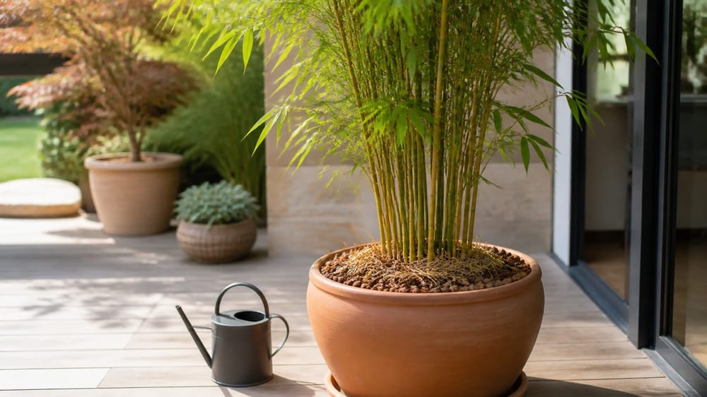 Pot pour bambou : choisir un contenant stable, drainant et durable