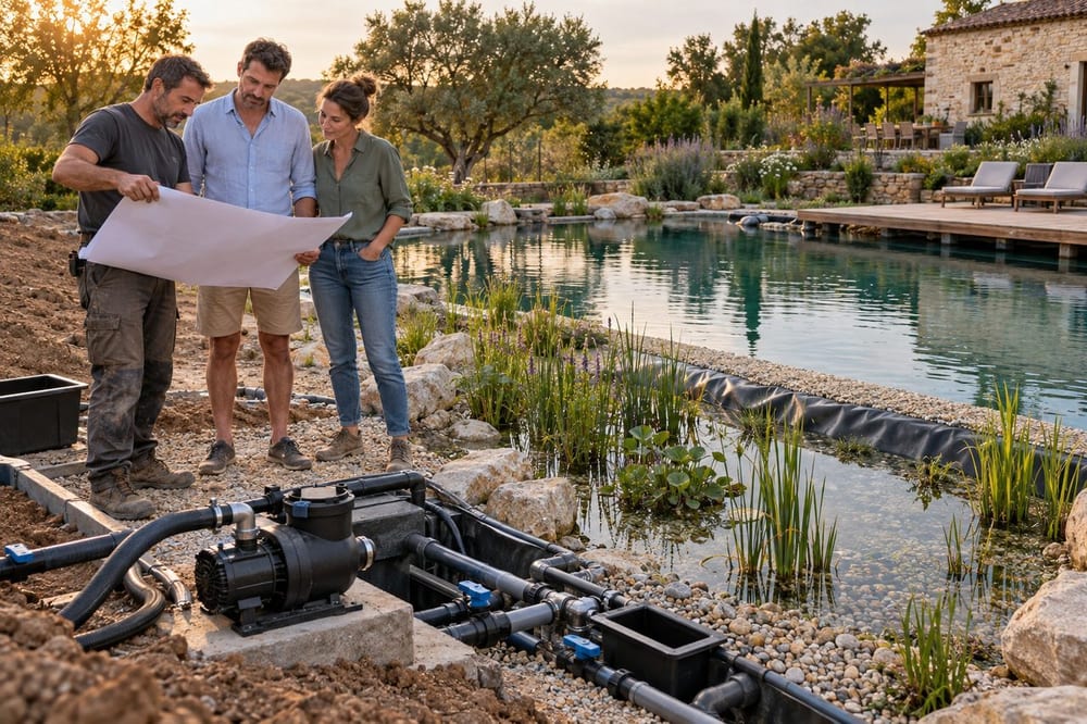 Piscine naturelle en kit : 7 postes à chiffrer avant de choisir