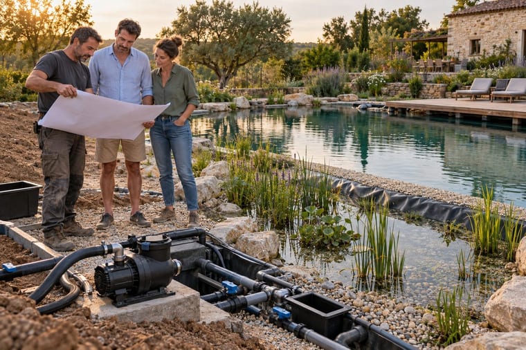 Piscine naturelle en kit : 7 postes à chiffrer avant de choisir